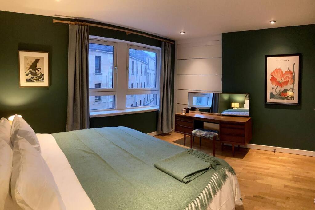 グラスゴーStylish 2 Bed Accessible Flat Perfect Locationアパートメント エクステリア 写真