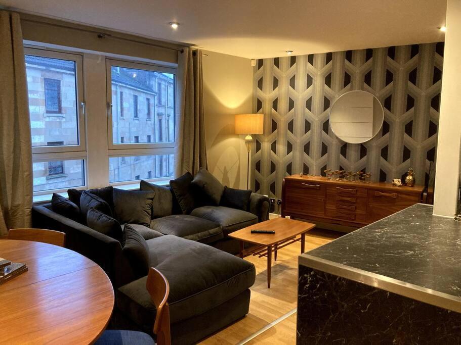 グラスゴーStylish 2 Bed Accessible Flat Perfect Locationアパートメント エクステリア 写真