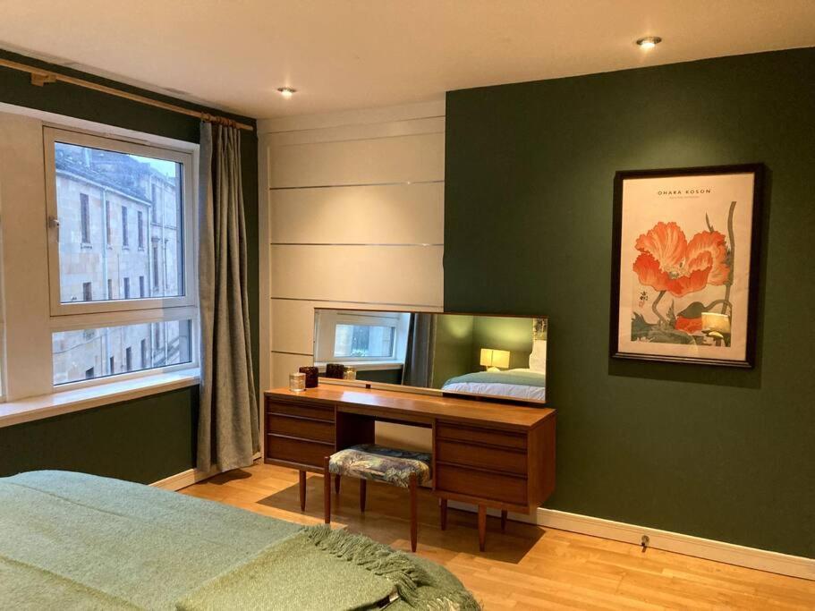 グラスゴーStylish 2 Bed Accessible Flat Perfect Locationアパートメント エクステリア 写真
